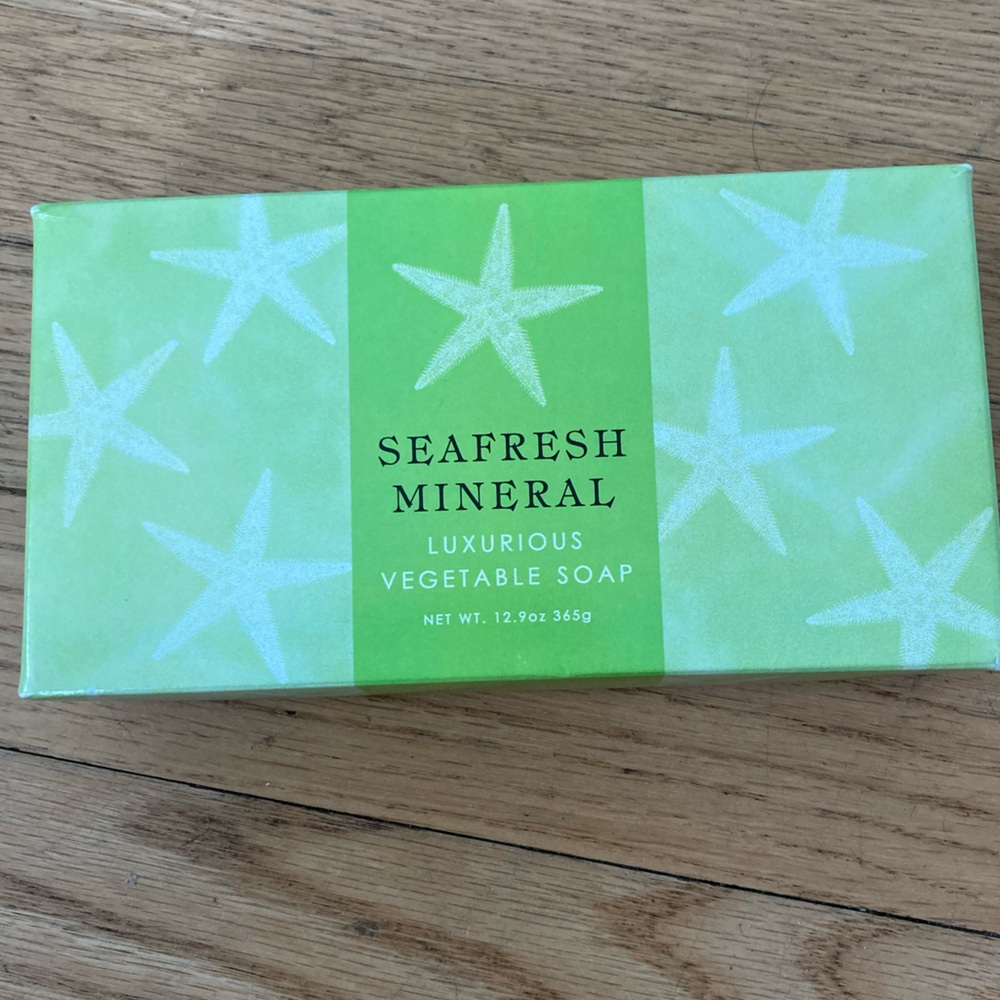 New Seafresh Mineral Luxurious Vegetable Soap (3 bars)